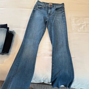 MOTHER Light Blue Denim Pants